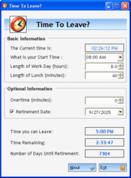 Time to Leave screenshot